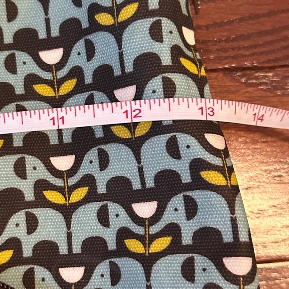 Nicky James EUC Elephant print backpack top handle purse - Picture 12 of 16